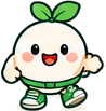 LittleSprout waving
